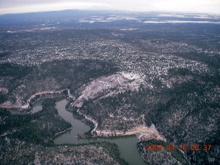2 6ug. aerial - river north of Mogollon Rim