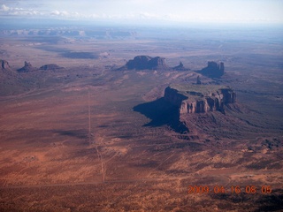 31 6ug. aerial - Monument Valley