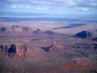 38 6ug. aerial - Monument Valley