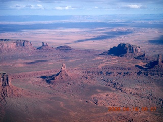 40 6ug. aerial - Monument Valley