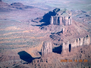 47 6ug. aerial - Monument Valley