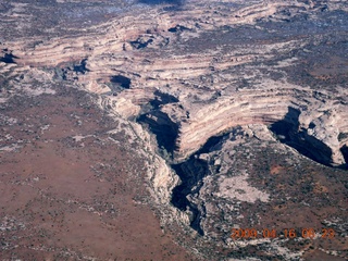 79 6ug. aerial - north of Monument Valley