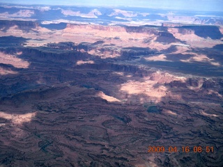 145 6ug. aerial - Canyonlands