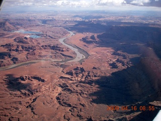 163 6ug. aerial - Canyonlands - Colorado River