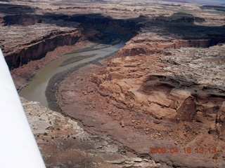 221 6ug. aerial - near Canyonlands (CNY) - Green River
