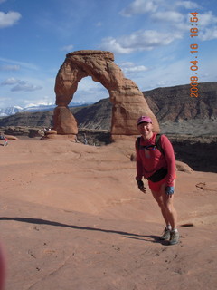 248 6ug. Arches National Park - Adam and Delicate Arch