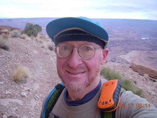 Canyonlands - Lathrop trail hike - Adam and
