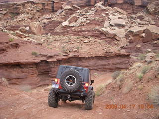163 6uh. Canyonlands - Lathrop trail hike - jeep