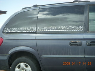 259 6uh. Canyonlands Natural History Association vehicle