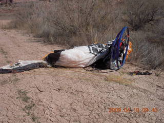 powered parachute at Mineral Canyon (UT75)