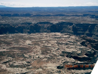 aerial - Green River near Mineral Canyon (UT75)