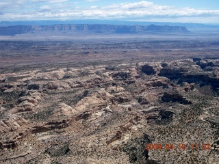 aerial - south of Cedar Mountain