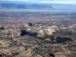 aerial - south of Cedar Mountain