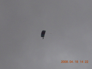 skydiver at Canyonlands (CNY)