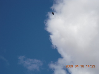 skydiver at Canyonlands (CNY)