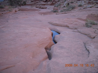 Arches National Park - Park Avenue hike - sign