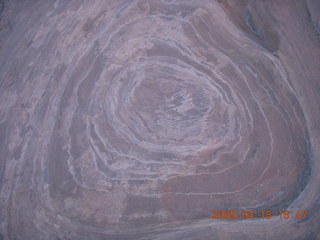 281 6uj. Arches National Park - Park Avenue hike - rock swirls