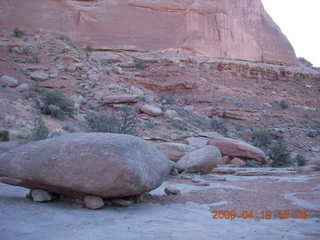 Arches National Park - Park Avenue hike - rocks