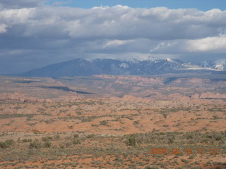 Arches National Park - Park Avenue hike - rock surface