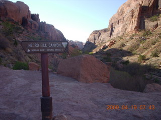 Negro Bill hike - sign