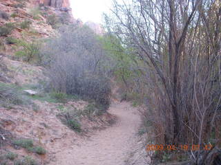 Moab 128 Scenic Drive morning run