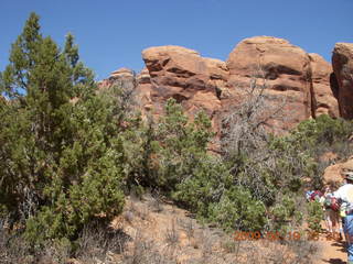 51 6uk. Arches National Park - Fiery Furnace hike