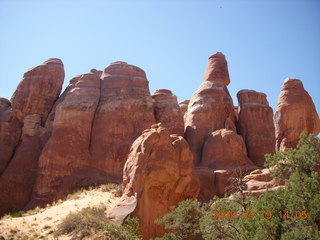 75 6uk. Arches National Park - Fiery Furnace hike