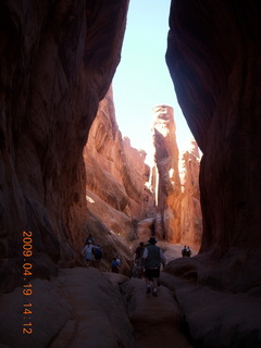 78 6uk. Arches National Park - Fiery Furnace hike