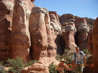 90 6uk. Arches National Park - Fiery Furnace hike