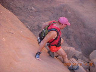 Canyonlands - Lathrop trail hike - Adam