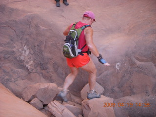 Canyonlands - Lathrop trail hike - Adam