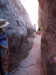 118 6uk. Arches National Park - Fiery Furnace hike