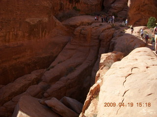 Arches National Park - Fiery Furnace hike