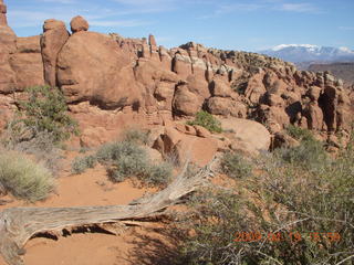 Arches National Park - Fiery Furnace hike - hikers