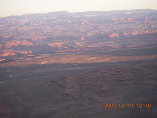 212 6uk. Canyonlands National Park - sunset at Grandview Point