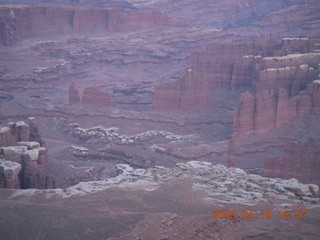 227 6uk. Canyonlands National Park - sunset at Grandview Point