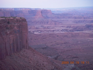 Canyonlands National Park - sunset at Grandview Point