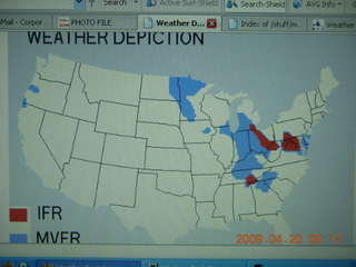 What a nice weather map for CNY-to-DVT