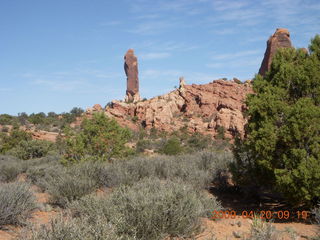 Arches National Park - Devil's Garden hike - Dark Angel