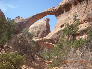 Arches National Park - Devil's Garden hike - Double-O Arch