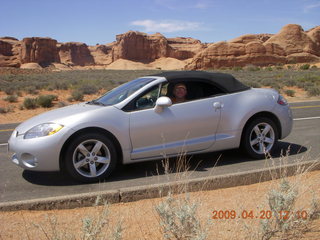 125 6ul. me in my rental car - Mitsubishi Eclipse Spyder