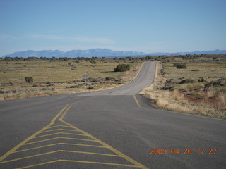 Dead Horse Point road