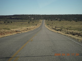 Dead Horse Point road