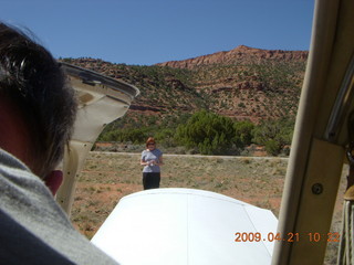 84 6um. Fry Canyon (UT74) - flying around with Charles Lawrence - Debbie Stephens