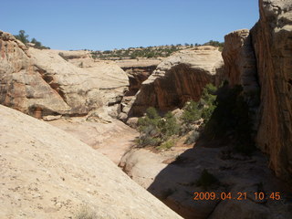 104 6um. Fry Canyon (UT74) - slot canyon