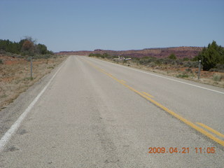 125 6um. Fry Canyon (UT74) - paved road