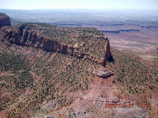 141 6um. Fry Canyon (UT74) area aerial