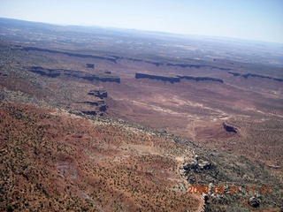 Fry Canyon (UT74) area aerial