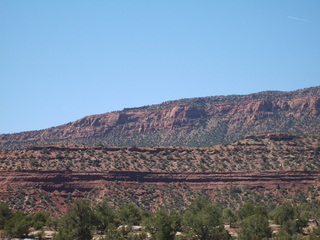 28 6un. Charles Lawrence photo - mountains near Fry Canyon airstrip