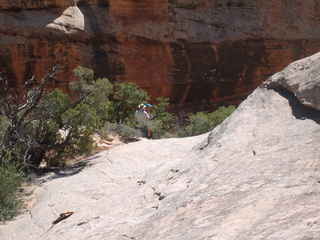 37 6un. Charles Lawrence photo - slot canyon near Fry Canyon